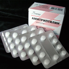Амитриптилин в таблетках