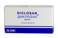 Диклозан – препарат, усиливающий детоксикационную функцию печени