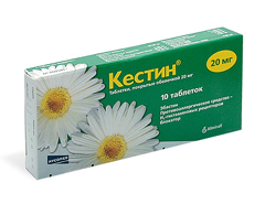 Кестин – препарат, подавляющий аллергические реакции