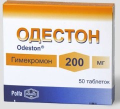 Упаковка препарата Одестон