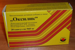 Оксилик – препарат, оказывающий антиоксидантное действие