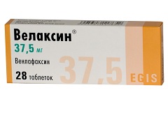 Таблетки Велаксин 37,5 мг