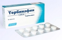 Тербинафин в таблетках