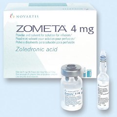 Препарат Зомета для приготовления раствора для инфузий.